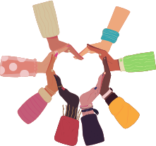 Frauensilhouetten-Femformartion